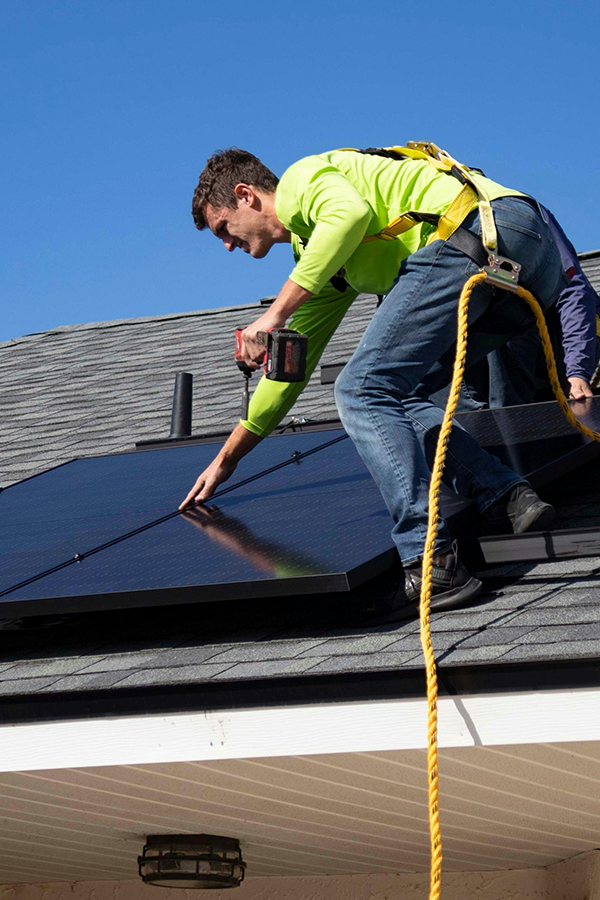 Solar panels installation-6